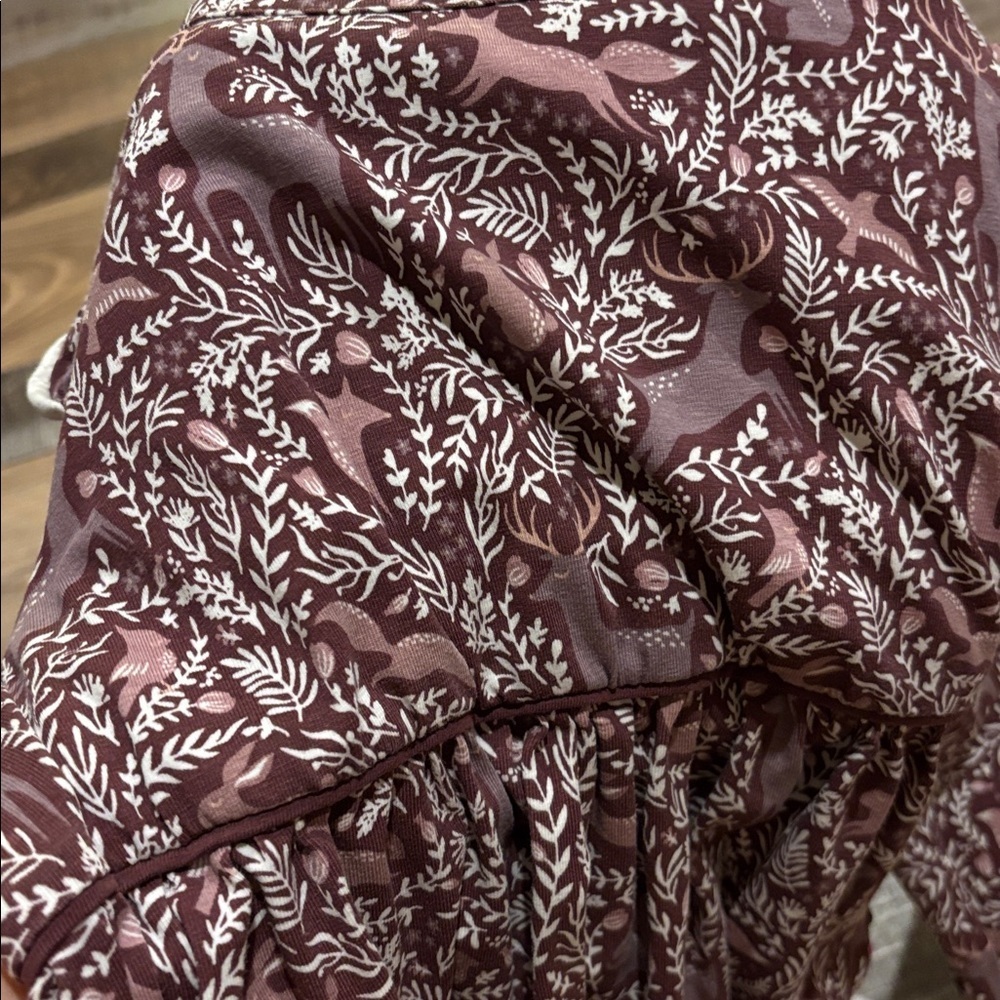 Size 2 Ruffle Butts Long Sleeve Romper - Picture 5 of 5